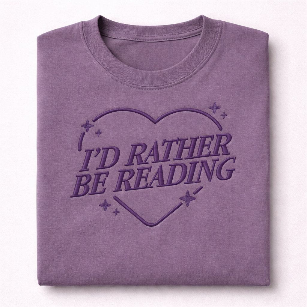 I'd Rather Be Reading Comfort Colors T-Shirt