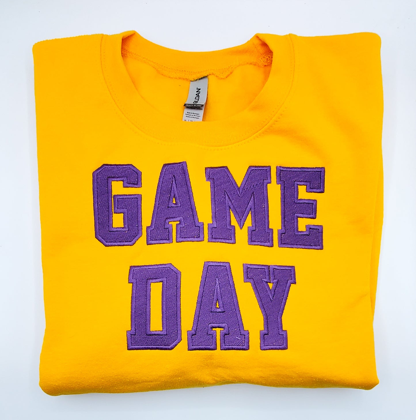 Game Day Embroidered Sweatshirt