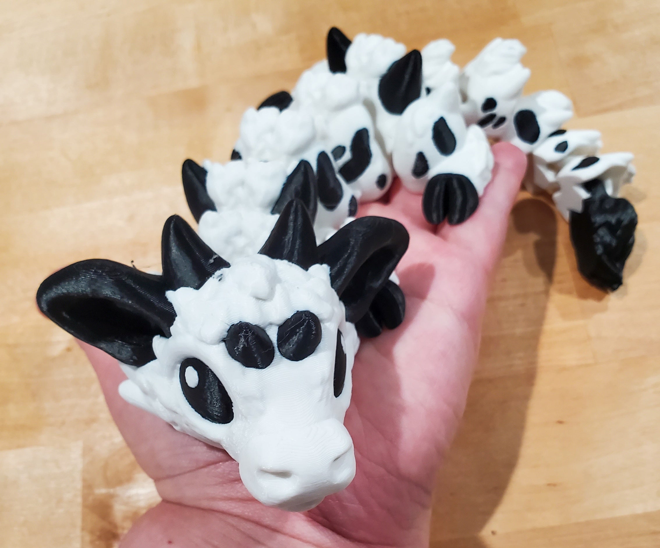 Flexible Articulated Cow Dragon