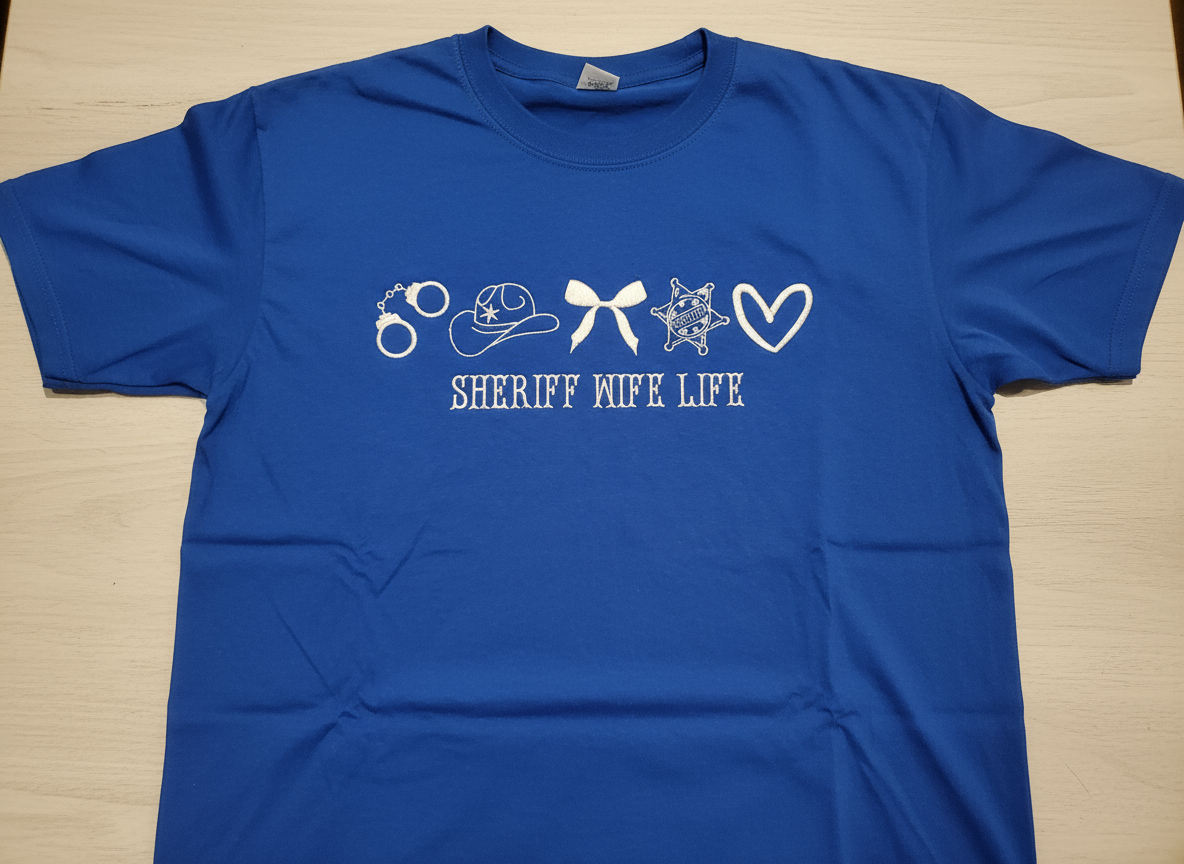 Sheriff Wife Life T-Shirt