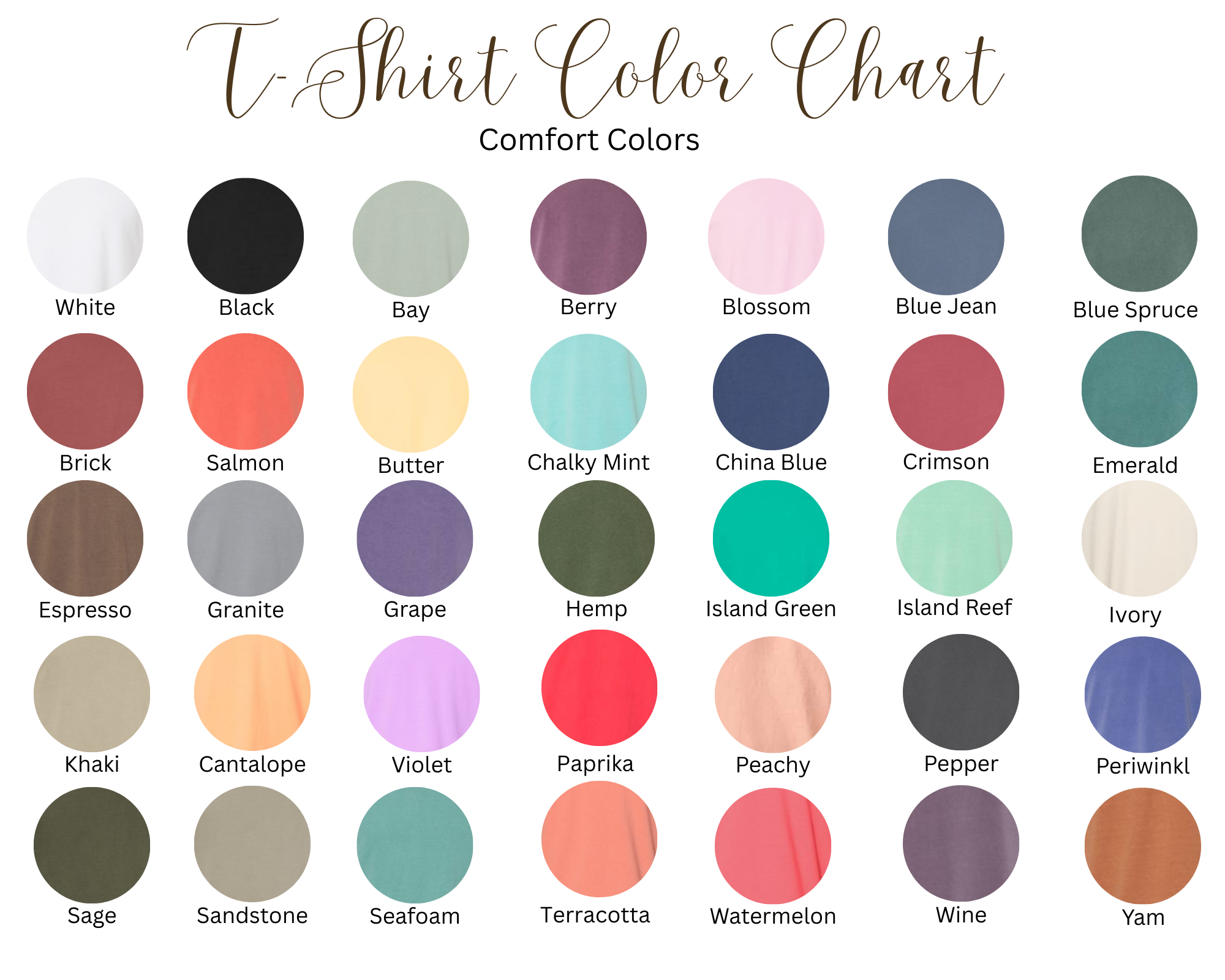The Coast Comfort Colors T-Shirt (Copy)