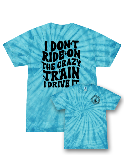 Crazy Train Tie Dye T-Shirt