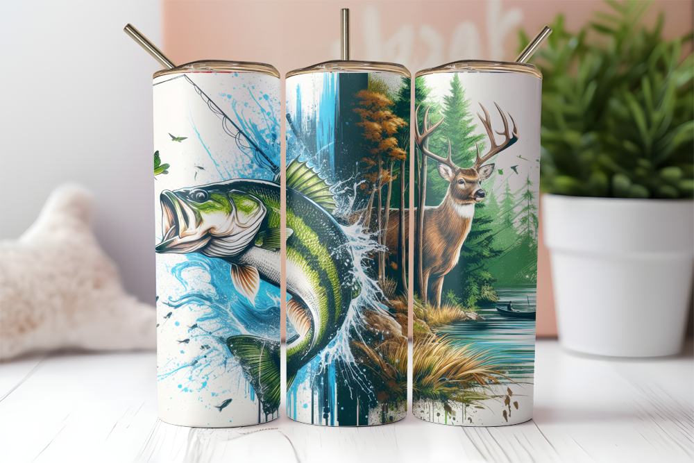 Great Outdoor Sports 20 oz Sublimation Tumbler