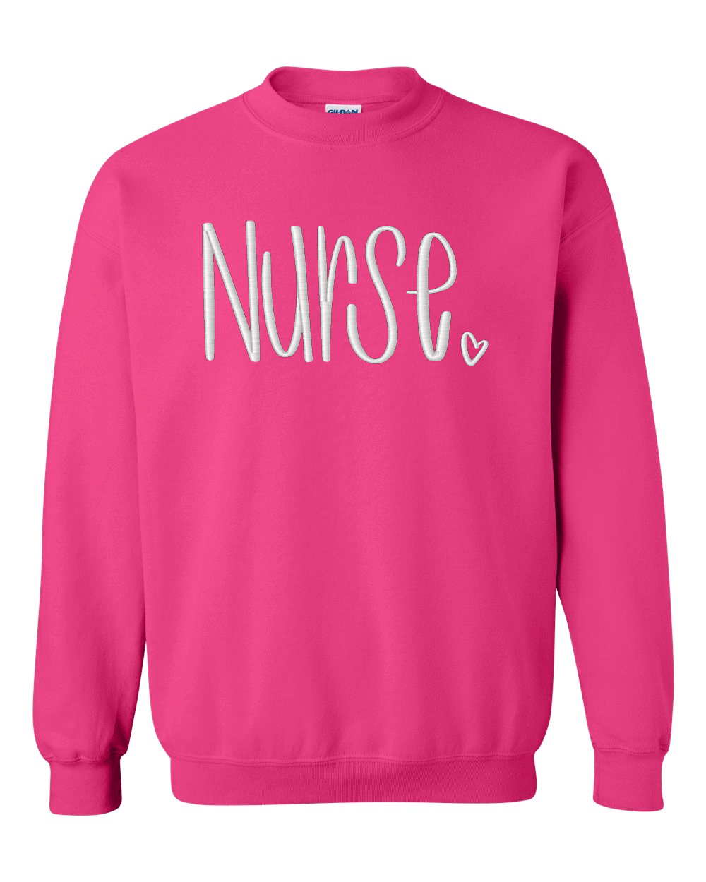 Hand Lettered Nurse Sweatshirt