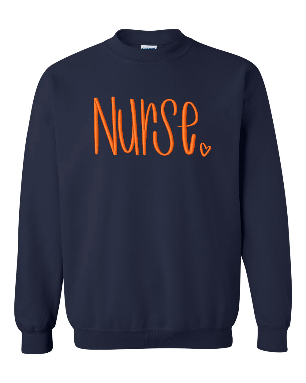 Hand Lettered Nurse Sweatshirt