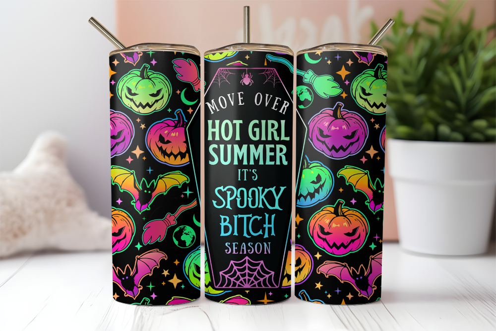 Move Over Hot Girl Summer 20 oz Sublimation Tumbler