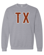 Custom Embroidered Lace Accent Sweatshirt